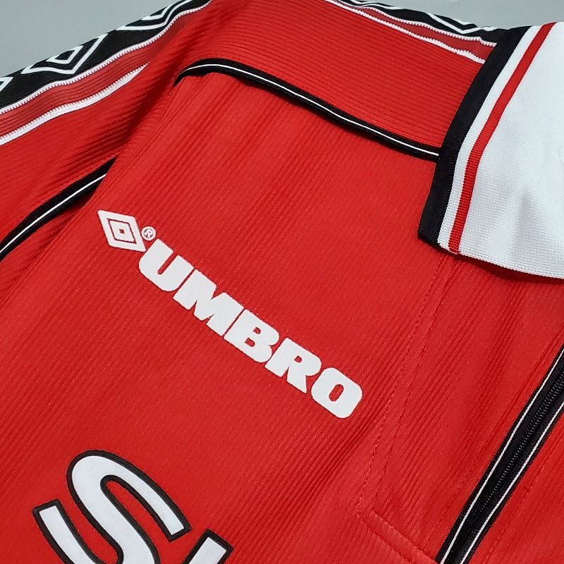 Maillot domicile rétro Manchester United 1998-1999
