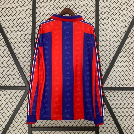 Maillot Rétro Domicile Manches Longues FC Barcelone 1996-1997 Image secondaire du produit