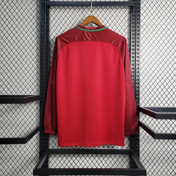 Maillot Portugal domicile manches longues Rétro 2016