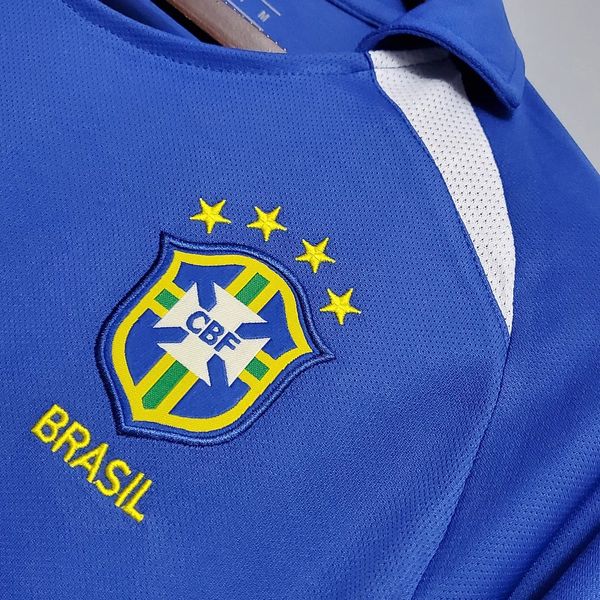 Maillot rétro Brésil extérieur 2002