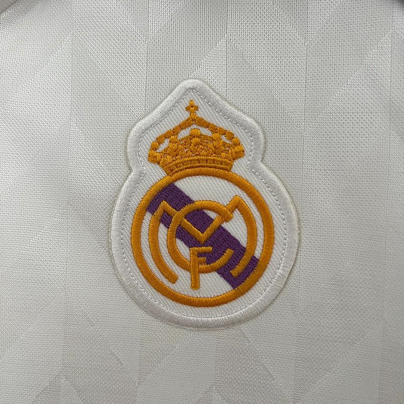 Maillot domicile rétro Real Madrid 1986-1988