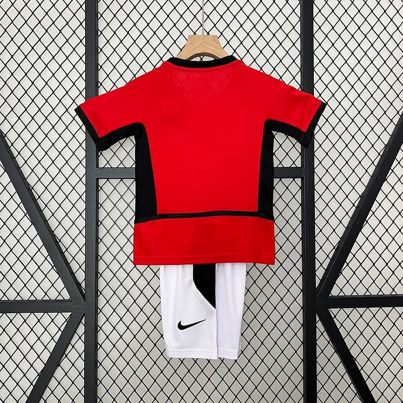 Maillot Rétro Enfant Manchester United domicile 2002-2004
