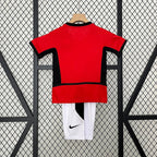 Maillot Rétro Enfant Manchester United domicile 2002-2004