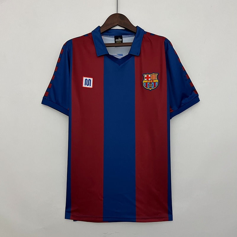 Maillot domicile rétro du FC Barcelone 1980-1982 Image principale du produit
