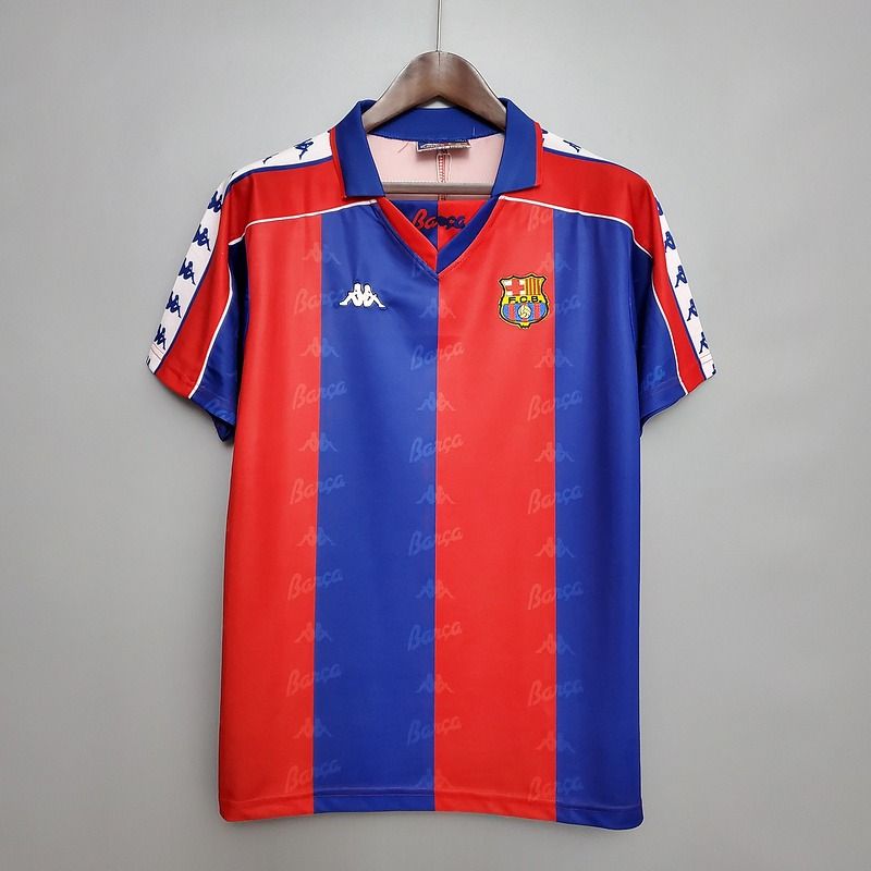 Rétro FC Barcelone domicile 1992-1995 Image principale du produit
