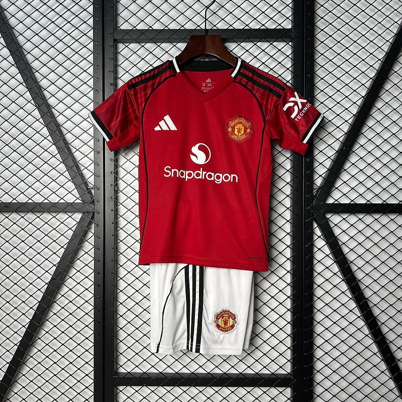 Enfants Manchester United 2025-2026 domicile Image principale du produit