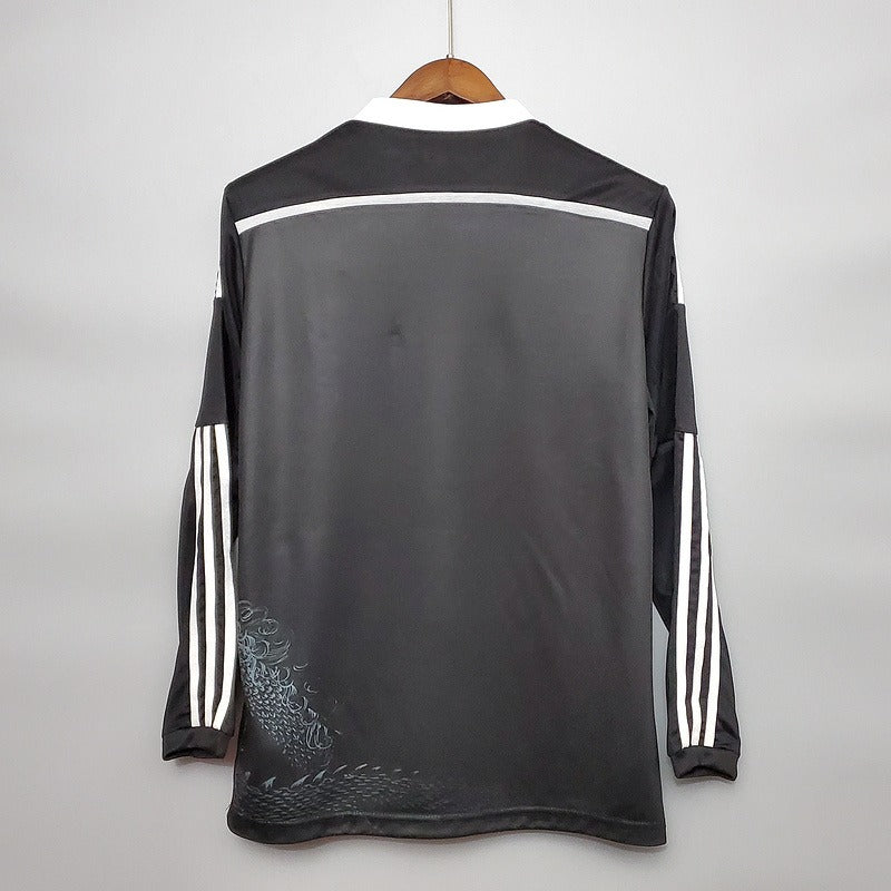 Retro Real Madrid 2014-2015 deuxième maillot extérieur manches longues Image secondaire du produit