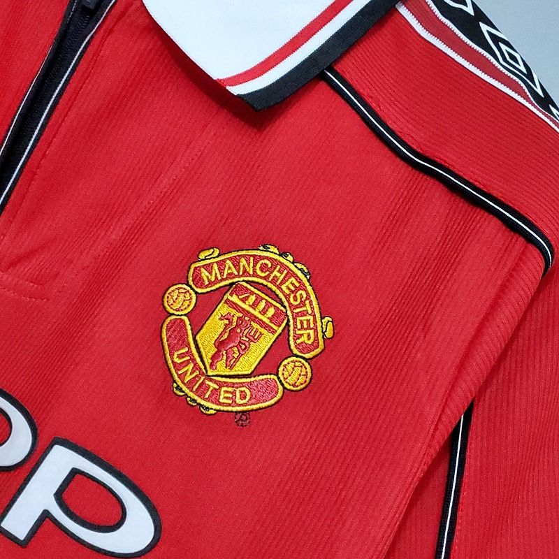 Maillot domicile rétro Manchester United 1998-1999