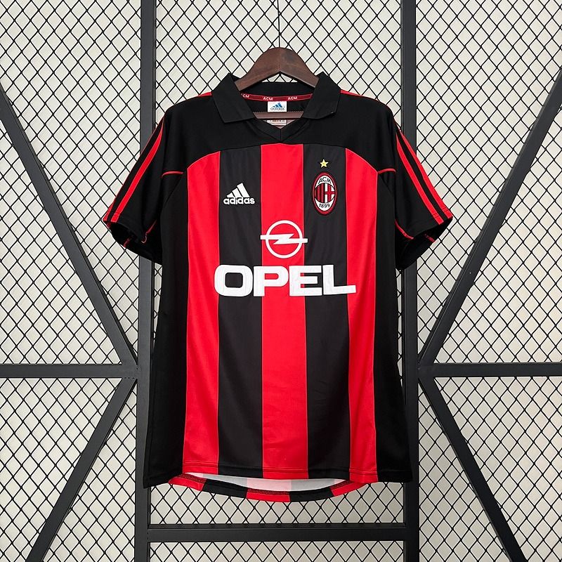 Retro AC Milan 2001-2002 home
