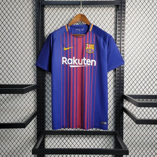 Rétro FC Barcelone domicile 2017-2018 Image principale du produit
