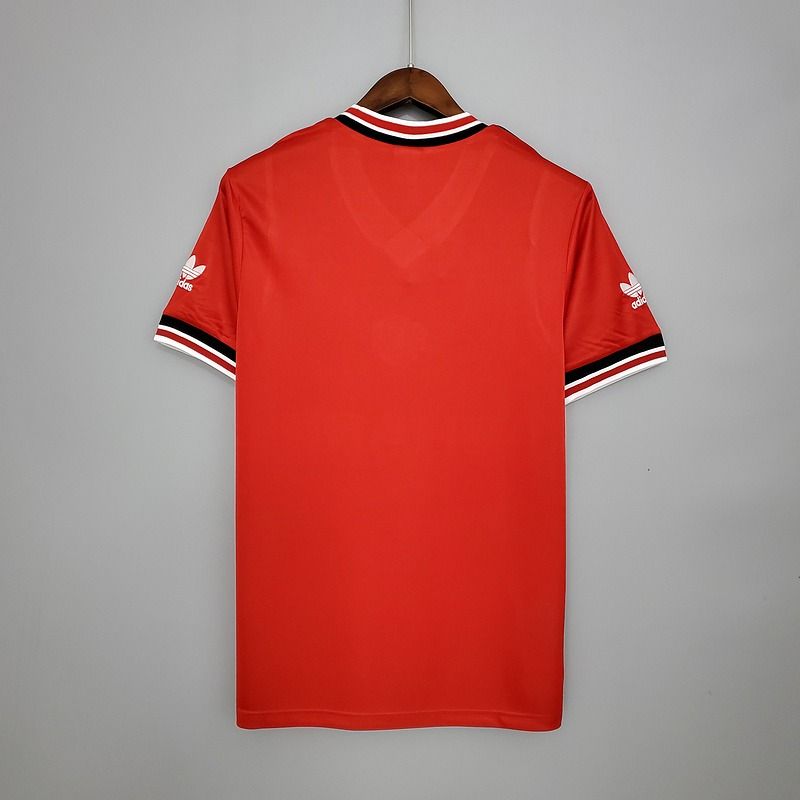 Maillot domicile rétro de Manchester United 1985-1986 Image secondaire du produit