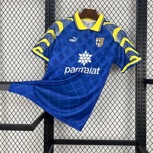 Maillot rétro bleu Parma Calcio 1995-1997 Image principale du produit