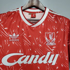 Maillot domicile rétro Liverpool FC 1989-1991