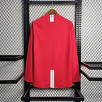 Maillot rétro Manchester United domicile manches longues 2007-2008 LDC