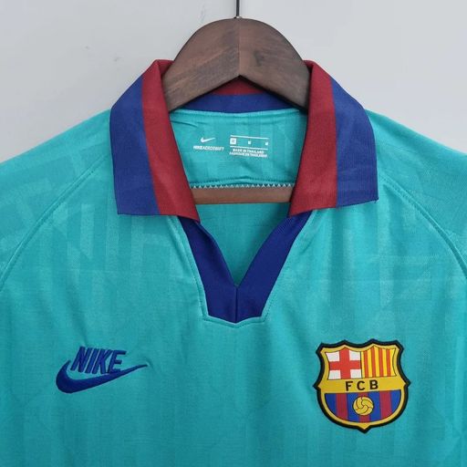 Maillot rétro du FC Barcelone 2019-2020 extérieur deuxième maillot
