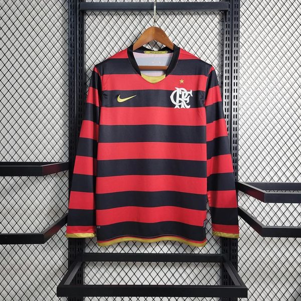 Retro CR Flamengo 2008-2009 home Long Sleeve