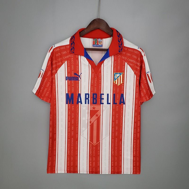 Maillot domicile rétro Atlético Madrid 1995-1996