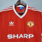 Maillot domicile rétro de Manchester United 1983