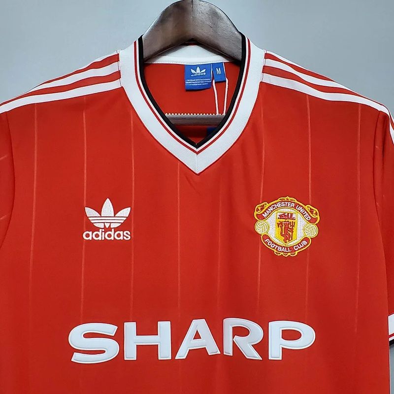 Maillot domicile rétro de Manchester United 1983