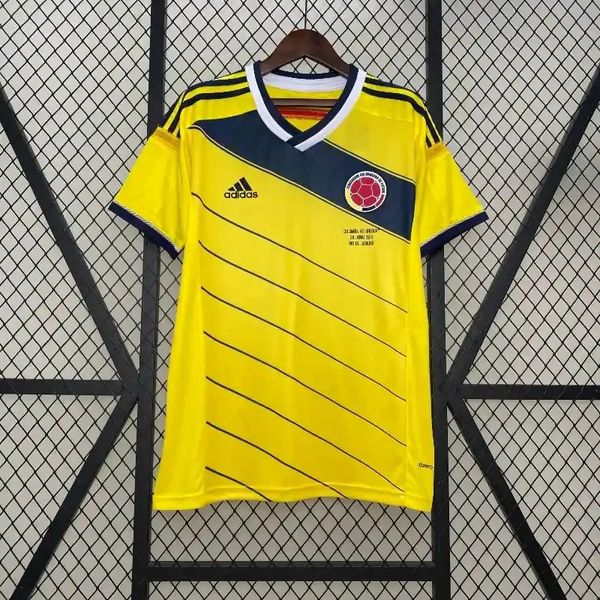 Maillot domicile rétro Colombie 2014 Image principale du produit