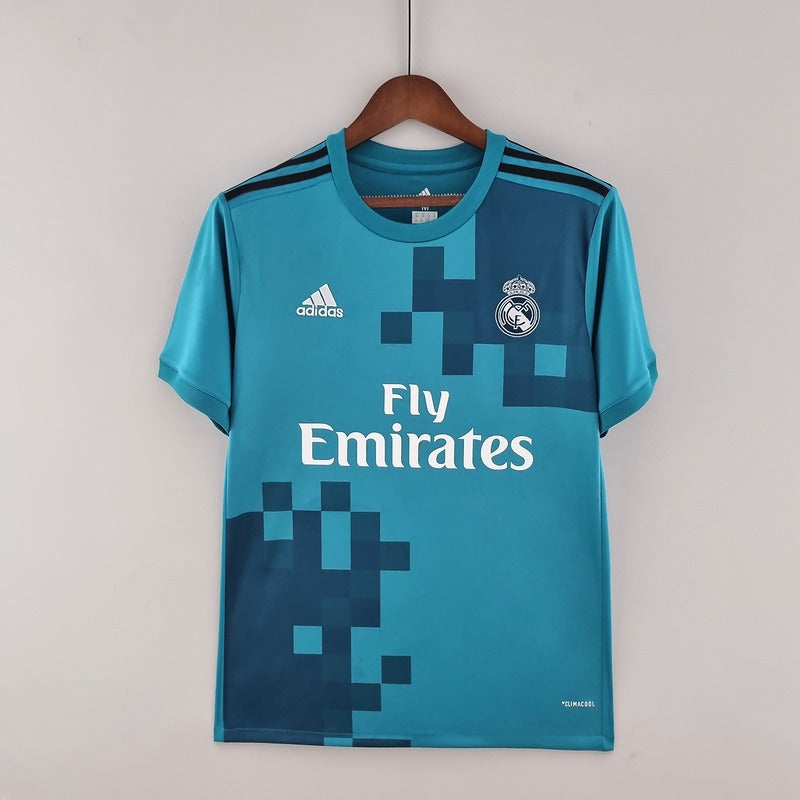 Maillot rétro Real Madrid 2017-2018 deuxième extérieur Image principale du produit