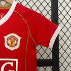Maillot Rétro Enfants Manchester United Domicile 2006-2007