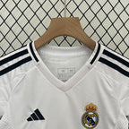 Tenue de match enfant Real Madrid domicile 2024-2025