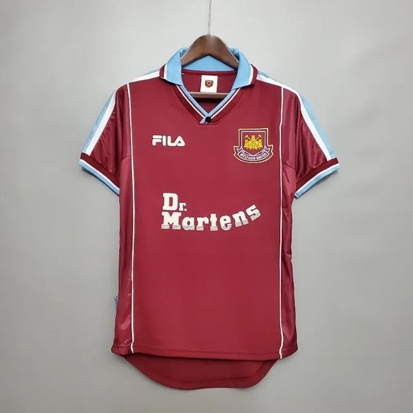 Maillot domicile rétro de West Ham United 1999-2001 Image principale du produit