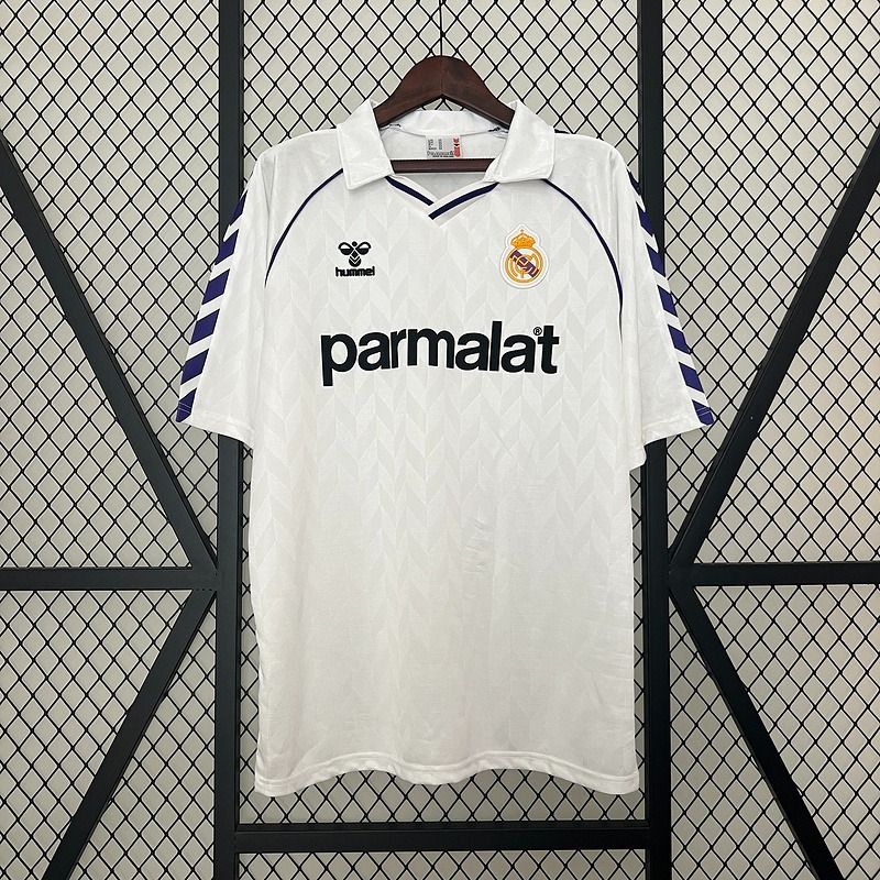 Maillot domicile rétro Real Madrid 1986-1988