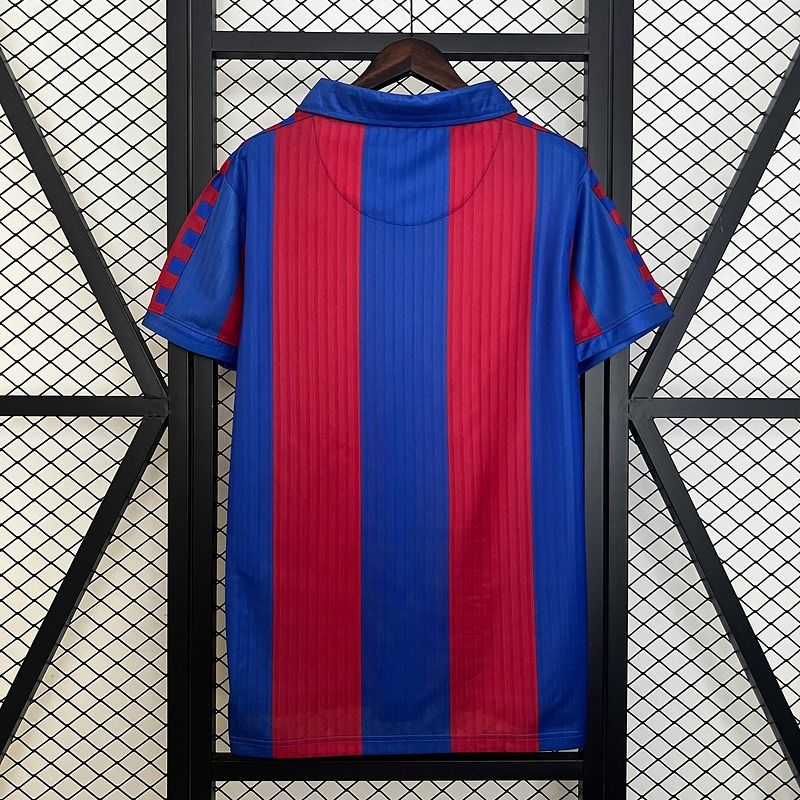 Maillot domicile rétro du FC Barcelone 1991-1992 Image secondaire du produit