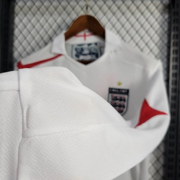 Maillot domicile rétro manches longues Angleterre 2006