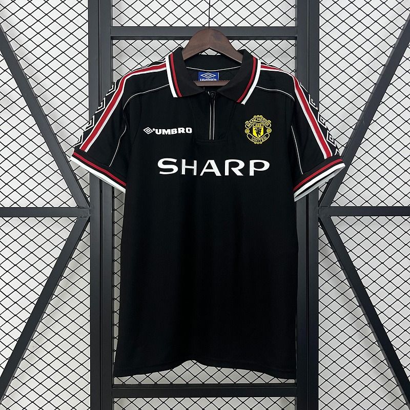 Maillot rétro Manchester United 1998-1999 troisième extérieur Image principale du produit