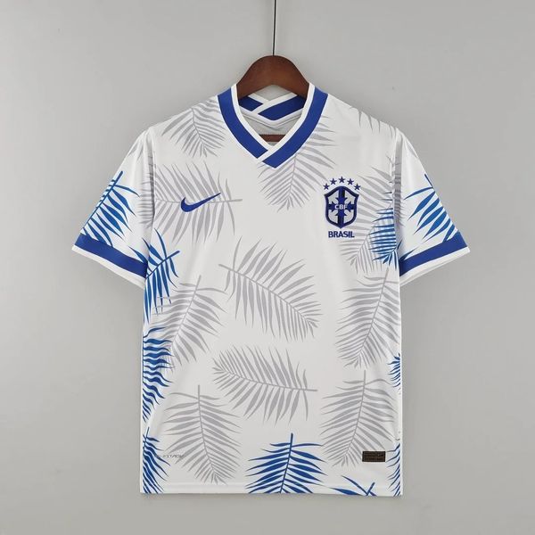 Maillot de Foot Classique Blanc Brésil 2022 Image principale du produit