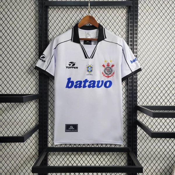Maillot domicile rétro Corinthians Paulista 1999-2000 Image principale du produit