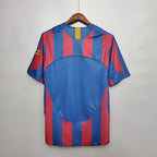Maillot rétro du FC Barcelone saison 2005-2006 domicile (édition Ligue des Champions)