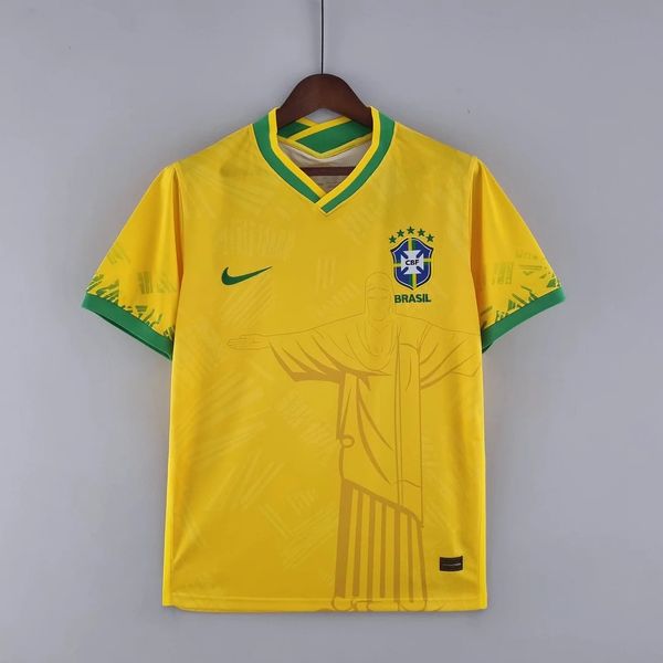 Maillot de Foot Classique Jaune Brésil 2022 Image principale du produit