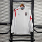 Maillot domicile rétro manches longues Angleterre 2006