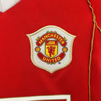 Maillot Rétro Enfants Manchester United Domicile 2006-2007