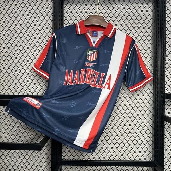 Maillot rétro de l'Atlético de Madrid extérieur 1998-1999 Image principale du produit
