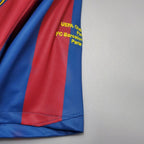 Maillot rétro du FC Barcelone saison 2005-2006 domicile (édition Ligue des Champions)