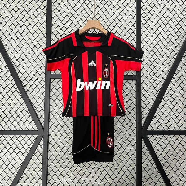 Maillot Rétro Enfants AC Milan Domicile 2006-2007 Image principale du produit