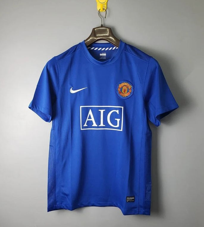 Maillot rétro Manchester United 2007-2008 extérieur Image principale du produit