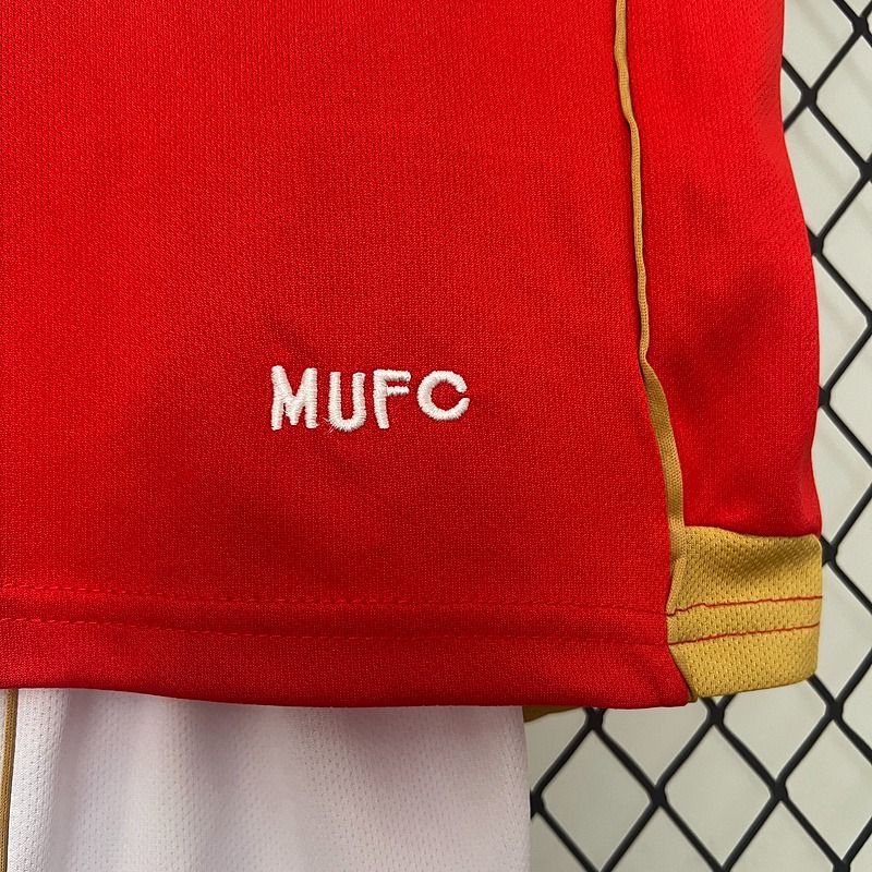 Maillot Rétro Enfants Manchester United Domicile 2006-2007