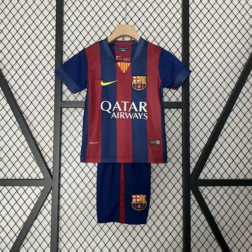 Maillot domicile rétro FC Barcelone 2014-2015 pour enfant