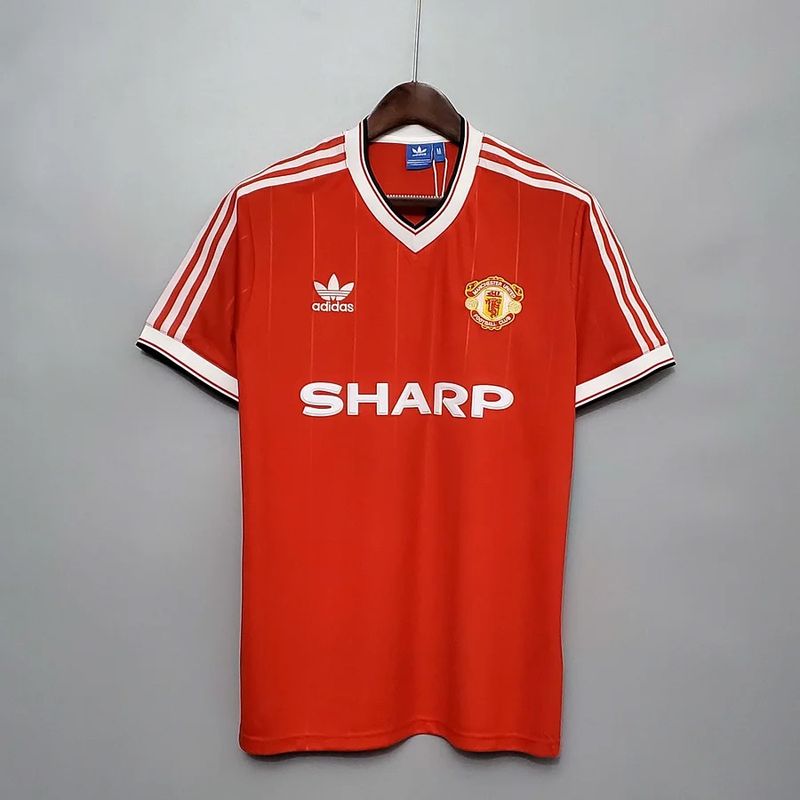 Maillot domicile rétro de Manchester United 1983