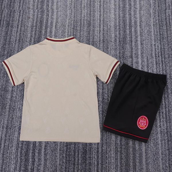 Retro Kids Liverpool FC 1996-1997 away Secondary image