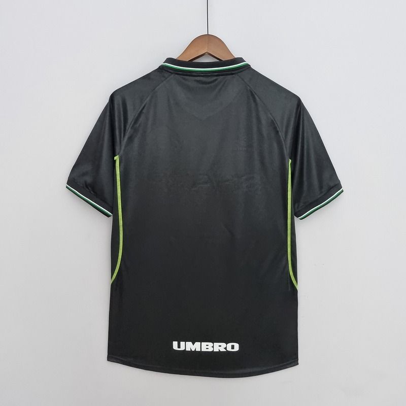 Deuxième maillot extérieur rétro de Manchester United 1998-1999
