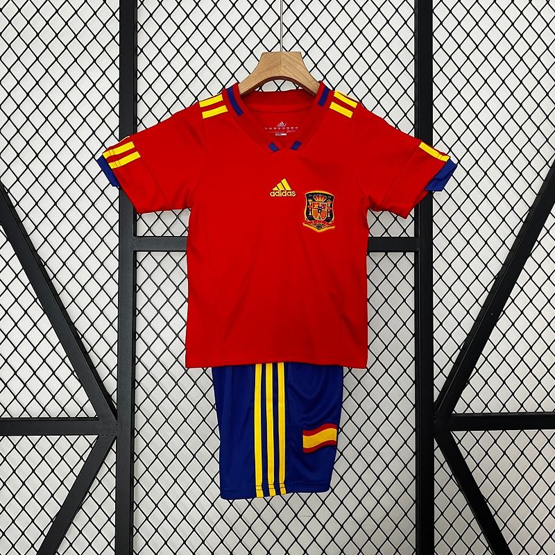 Maillot domicile rétro Espagne 2010 enfant Image principale du produit