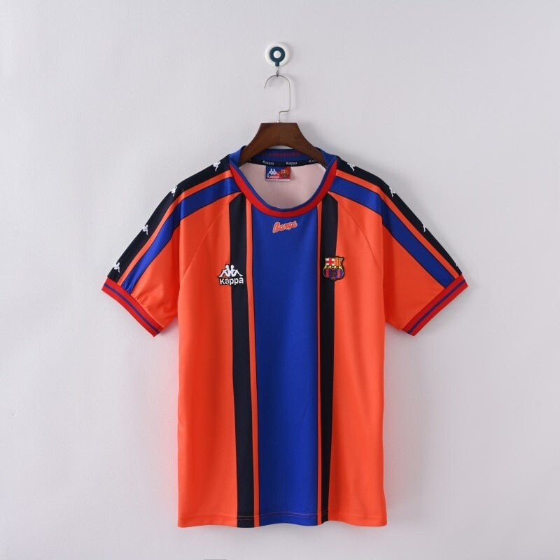 Maillot rétro FC Barcelone 1997-1998 extérieur Image principale du produit