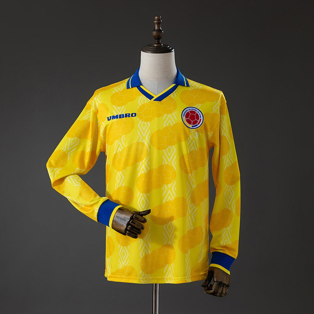 Retro  Colombia 1994 Home Long Sleeve Main image